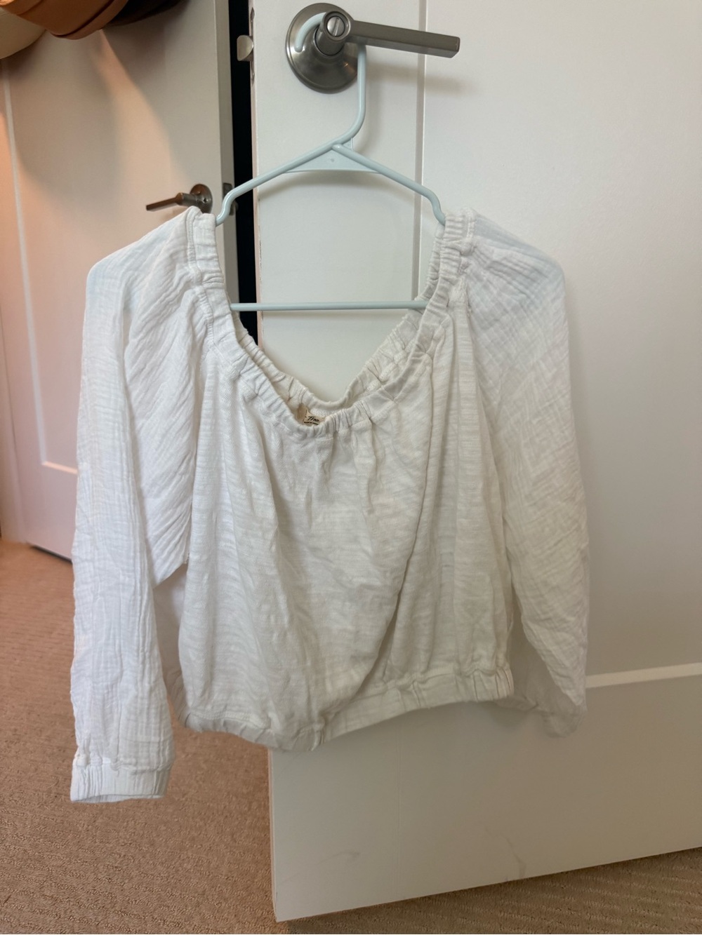 Free People Off the Shoulder Top